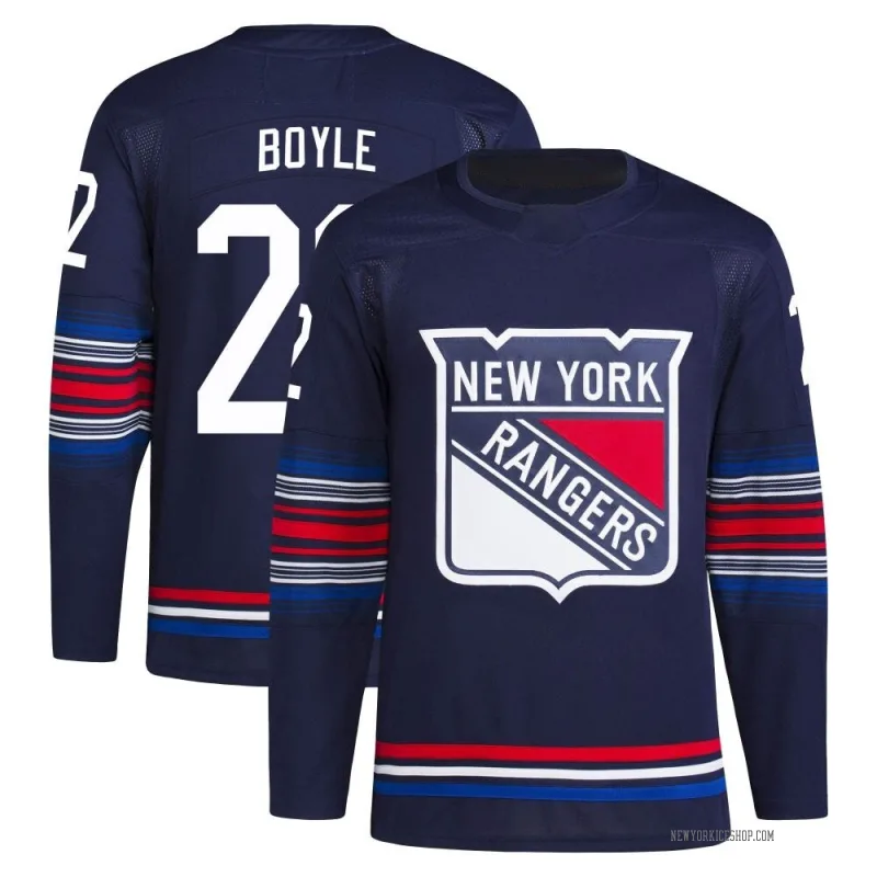 Navy Men's Dan Boyle New York Rangers Authentic Alternate Primegreen Jersey